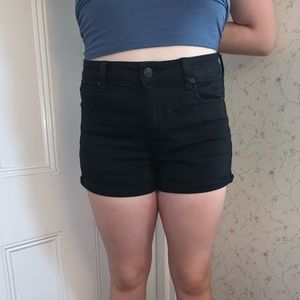 American Eagle NWOT High-Waisted Denim Short Short